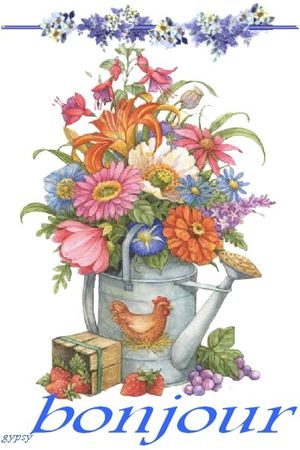 dimanche 23 janvier Bonjour-Fleurs
