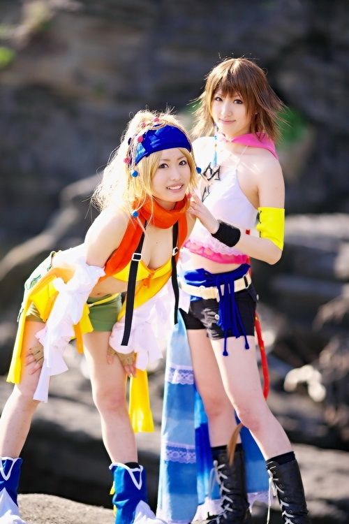 Cosplay ! - Page 9 Ffx2-cosplay-yuna-rikku